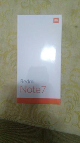 Redmi Note 7 Preto 128 Gb (Lacrado, 03 meses de garantia