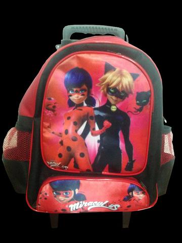 Kit Mochila Ladybug Rodinhas+ Estojo + Lancheira Térmica - Foto 2