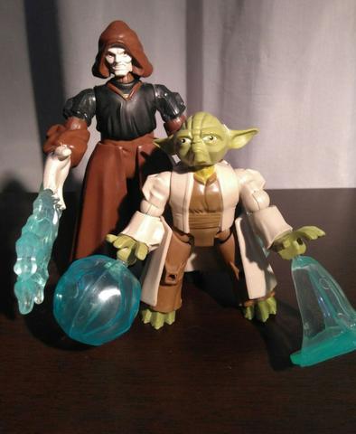 Mestre Yoda x Imperador Palpatine - Star Wars - Foto 3