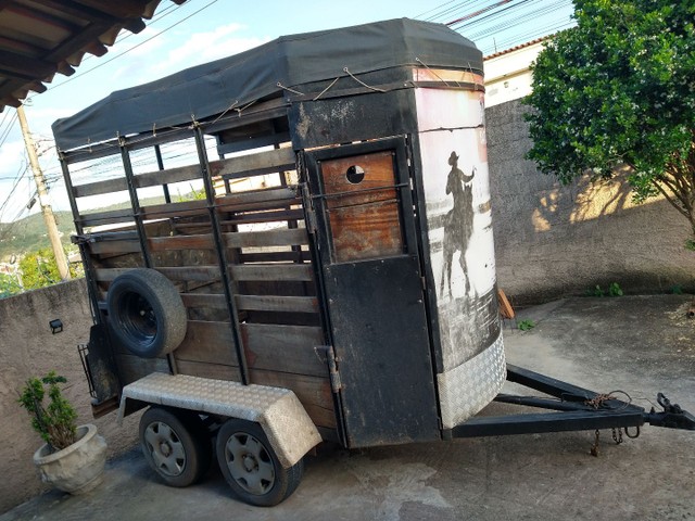 Carretinha trucada p cavalo