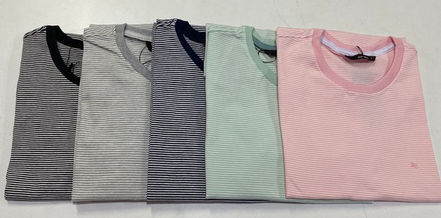 Novidade!!! Camisas Cotton Listradas  - Foto 2