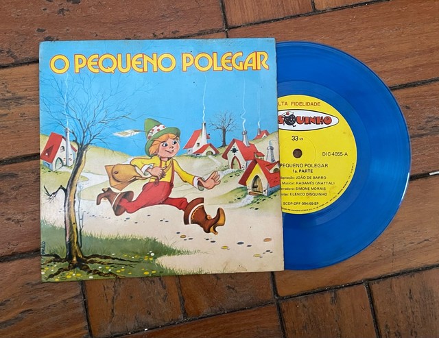 Vinil 20cm contos infantis anos 50/60 - Foto 3
