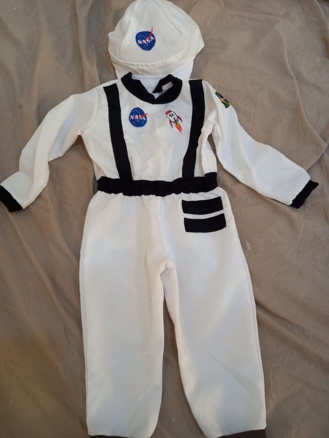 Roupa astronauta bebê 1 ano 