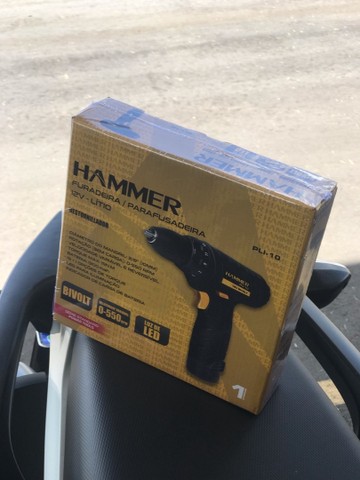 Parafusadeira Hammer caixa Lacrada 