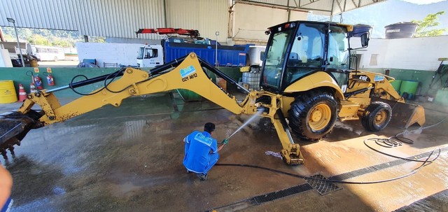 Retroescavadeira caterpillar 416E - 2012 - Cabinada  - Foto 4