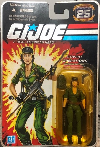 GI JOE 25TH / LADY JAYE(COVERT OPERATIONS)