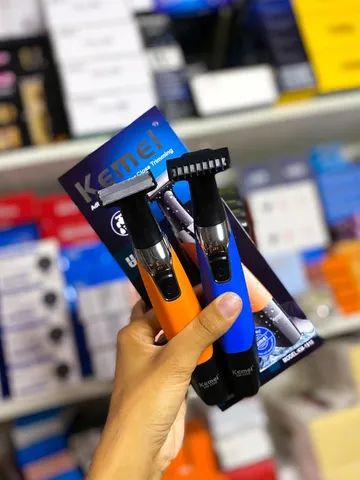 Máquina de Barbear Kemei KM-1910