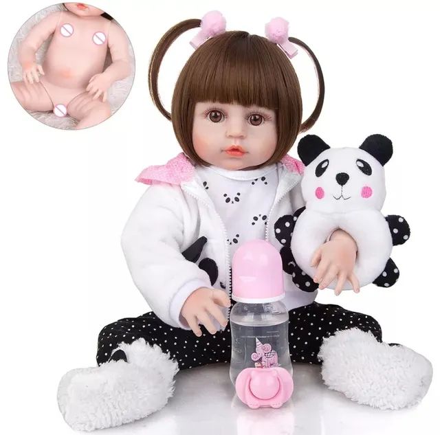 Boneca Thamires Bebe Reborn Silicone - Artigos infantis - Floresta,  Fortaleza 1224839352