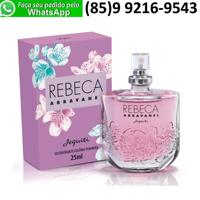 Perfume Feminino Rebeca Abravanel Colônia Feminina 25ml Jequiti para Mulher
