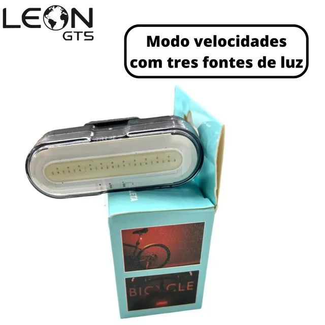 Luz traseira Para Bicicleta E Bike La-20 - Foto 3