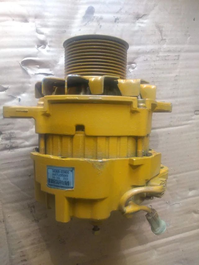 Alternador escavadeira 320D Caterpillar original  - Foto 4