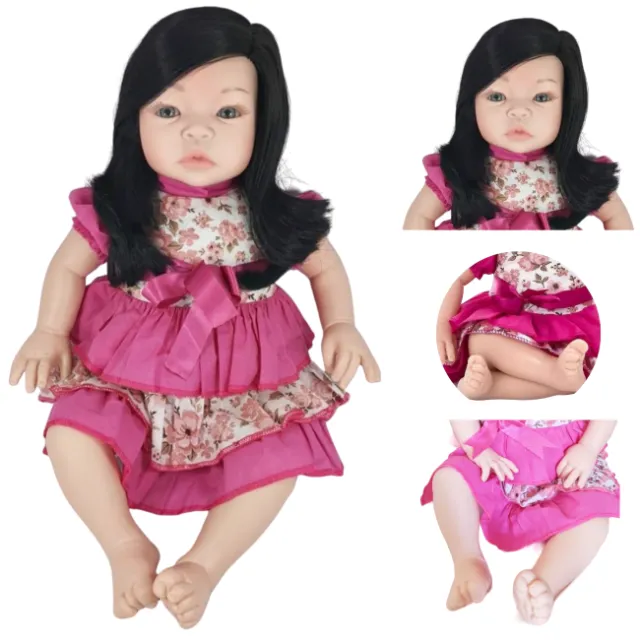 Boneca Baby Kiss Chora e Balbucia Original na Caixa tipo Reborn