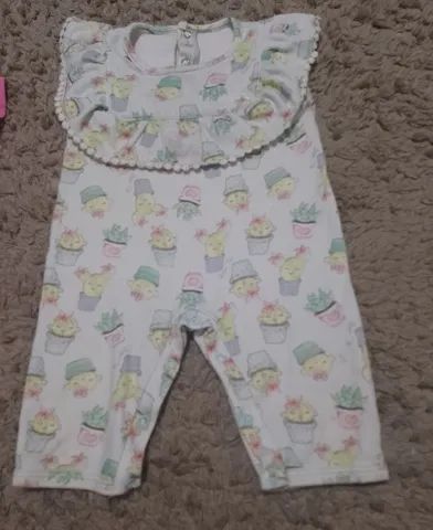 lote menina com 5 peças - tamanho 3/4 meses - Foto 3
