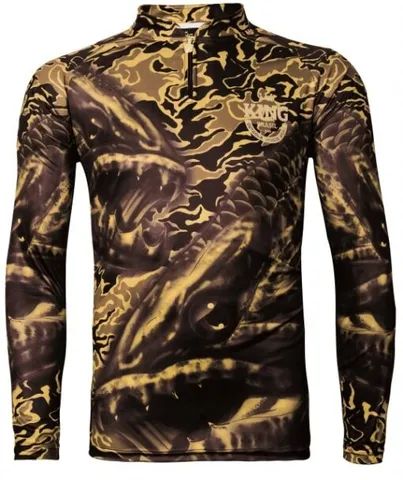 Camisa De Pesca Traíra Amarela