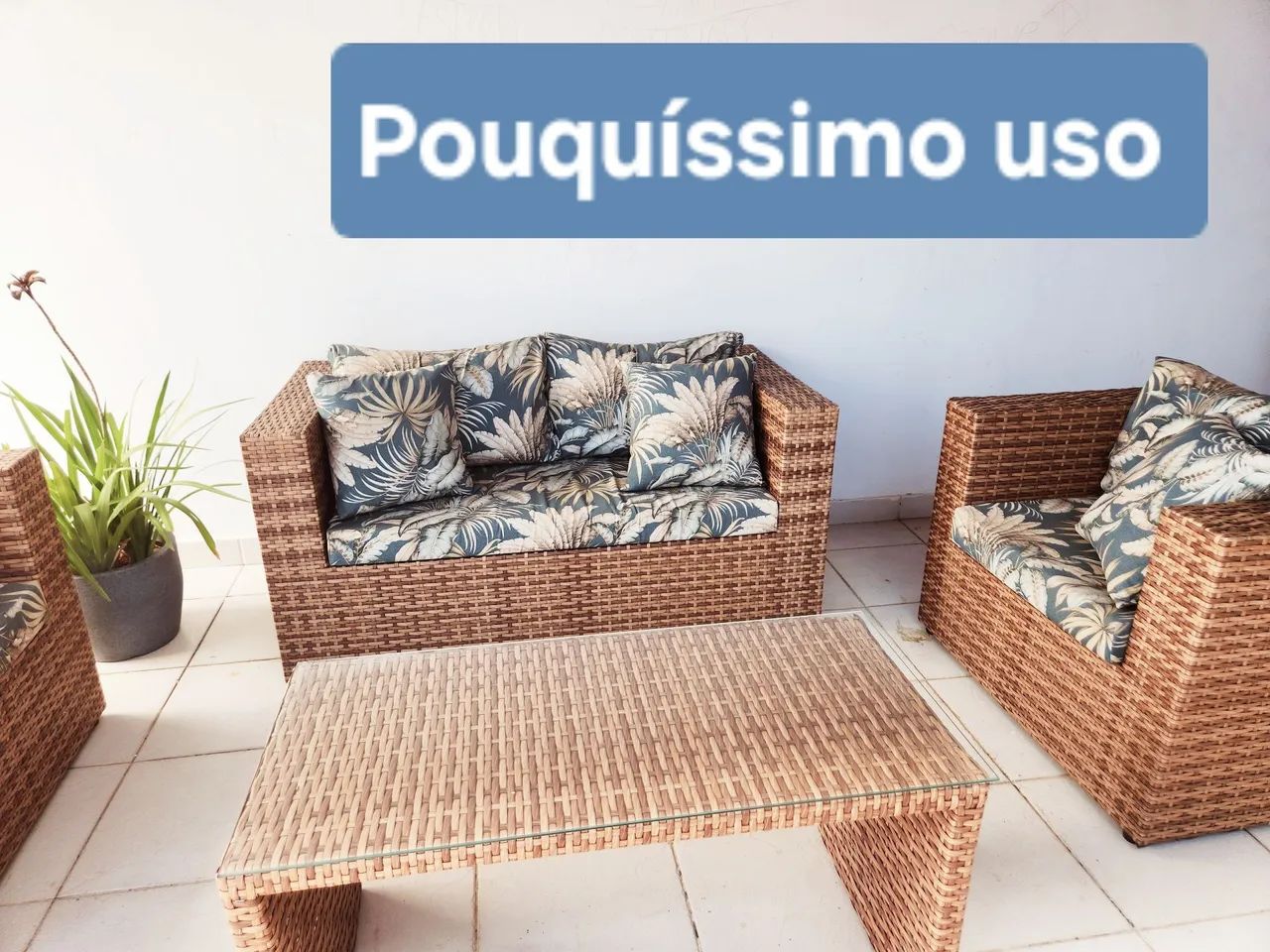 Conjunto de área externa para 6 pessoas - Foto 2