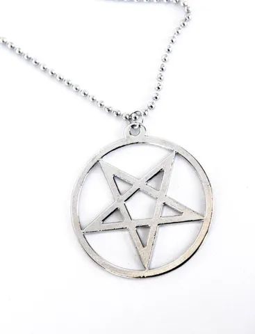 Colar Wicca Pentagrama Estrela