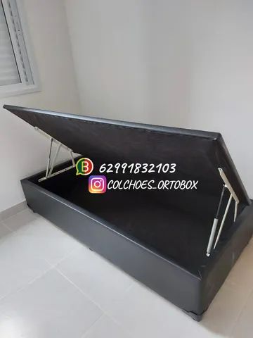 Box baú Solteiro 88 de largura e 188 de cumprimento  - Foto 4