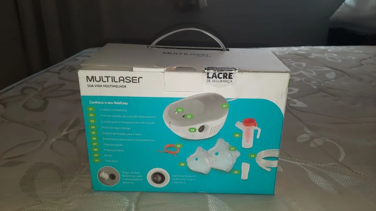 Inalador portátil Multilaser bivolt - Foto 3