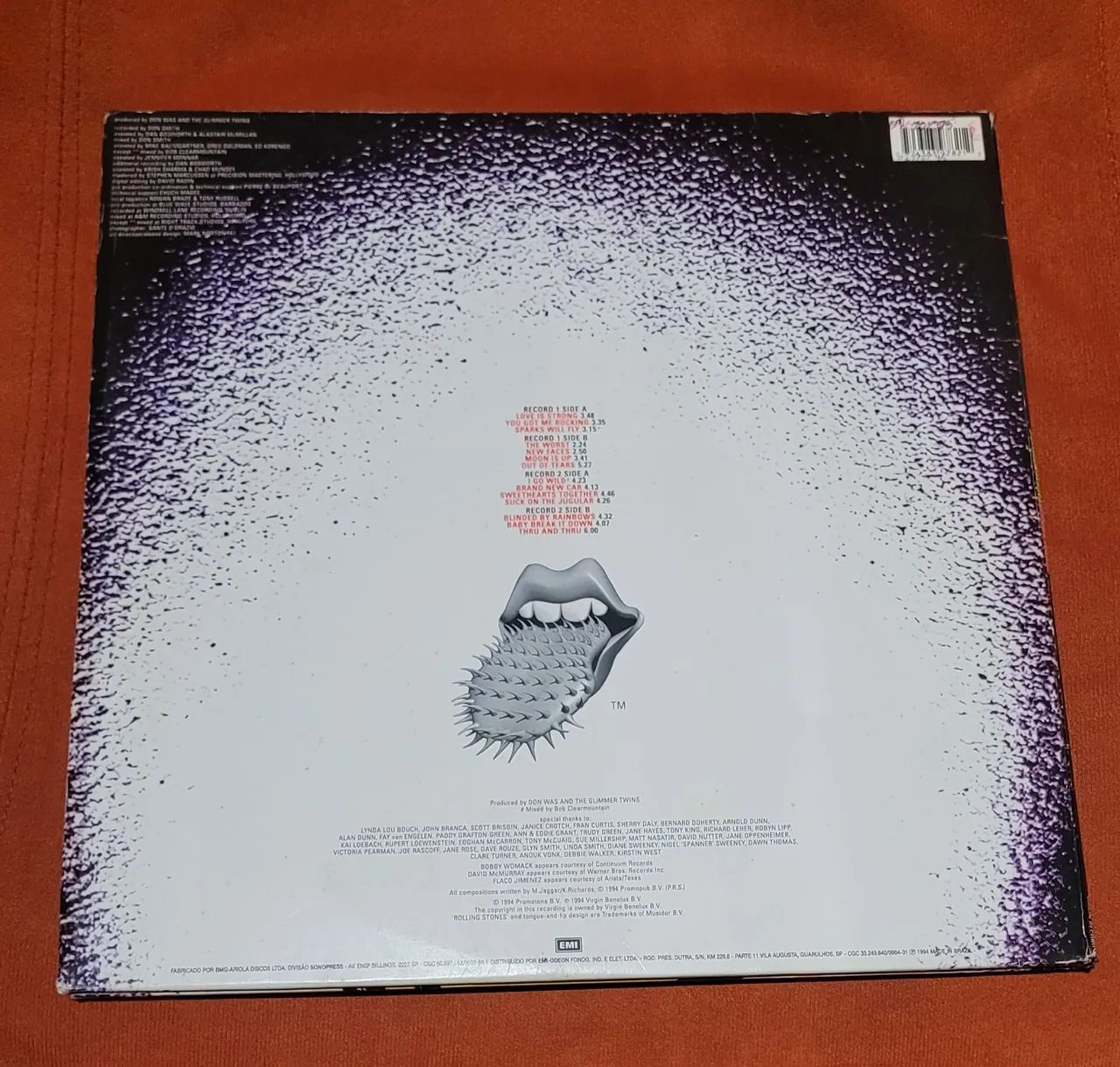 LP Duplo - Rolling Stones - Voodoo Lounge - 1994 Vinil - Foto 3