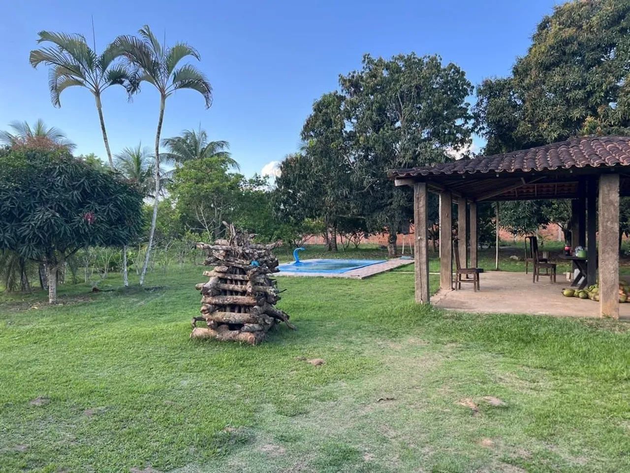 Vende - se Sítio com piscina e área externa para lazer e Casa! - Foto 3