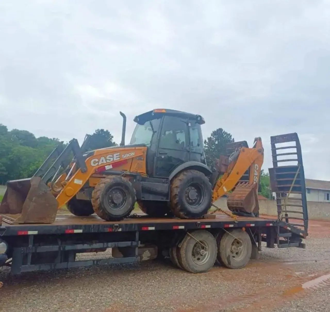 Retroescavadeira Case 580n 2022 4x4 - Foto 5