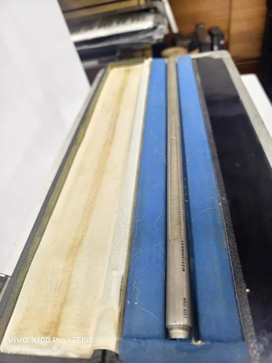 Microfone Shotgun - Sennheiser - Mkh815t - Acompanha Zeppelin E Priscila - Foto 5