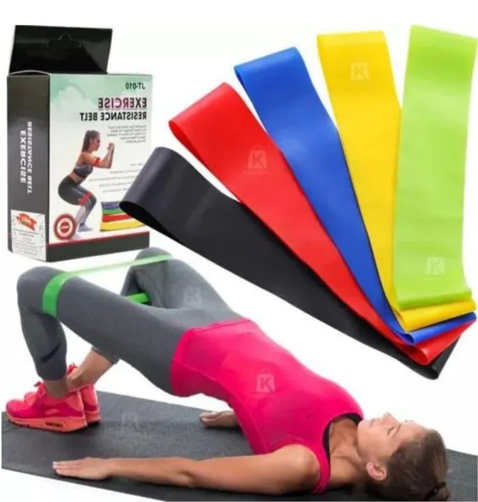 Kit 5 Faixa ELÁSTICA para exercícios - Foto 2