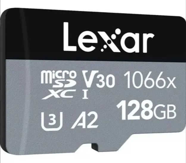 Cartão De Memória Micro Sd Lexar 1066x 128gb 4k A2 160mb/s - Foto 3