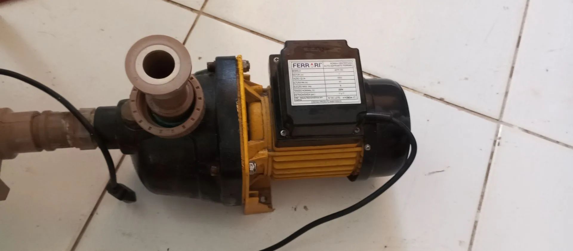 Bomba D'água Centrífuga Auto Aspirante - Foto 2