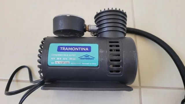 Compressor ar Portatil 12v 50w Tramontina