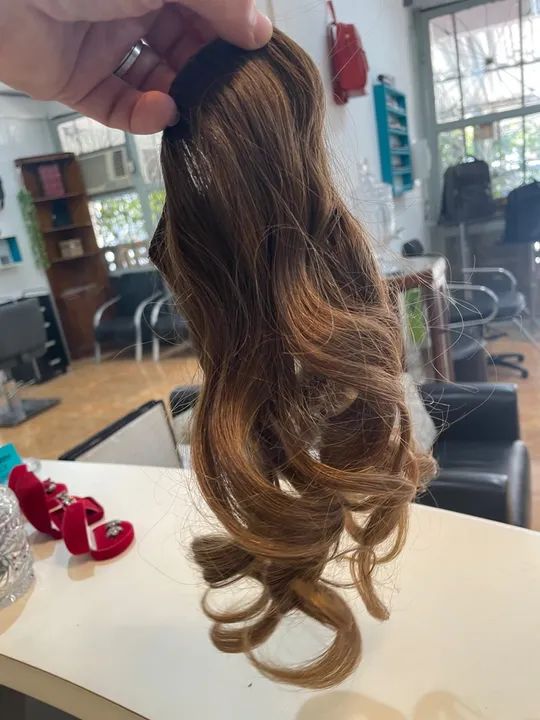 Cabelo faixa natural tic tac 