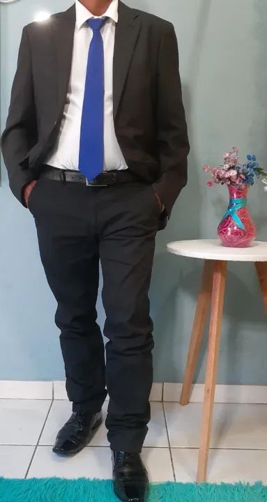 Terno Social Masculino Preto (@luguel)