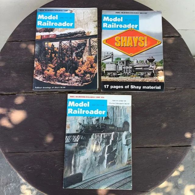 6 revistas sobre ferromodelismo Model Railroader - 1971 - Foto 3