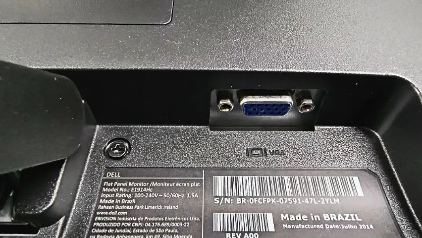Monitor Dell 19 Polegadas 1914c R$ 300 Loja física Retire pessoalmente 11 3242-6364 - Foto 4