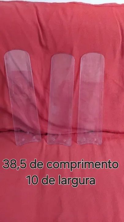 Pás de Acrílico de Ventilador de Teto - Foto 2