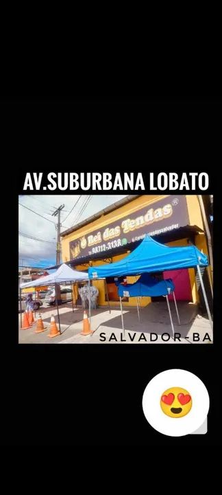 Gazebo 3x3 com Laterais sanfonada - Novo - Foto 3