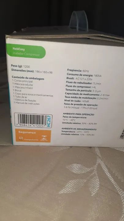 Inalador portátil Multilaser bivolt - Foto 2