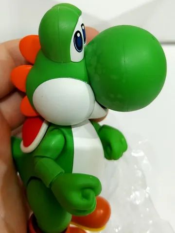 Bandai Sh Figuarts Super Mario Bros - Yoshi Original - Leia - Foto 5