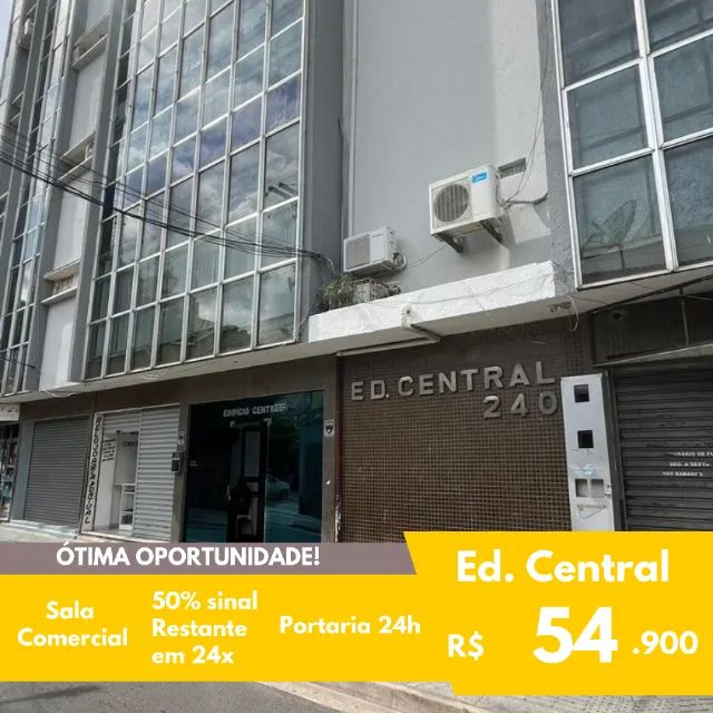 FIT - Venda - Sala Comercial - Centro - 18m² - Portaria 24h