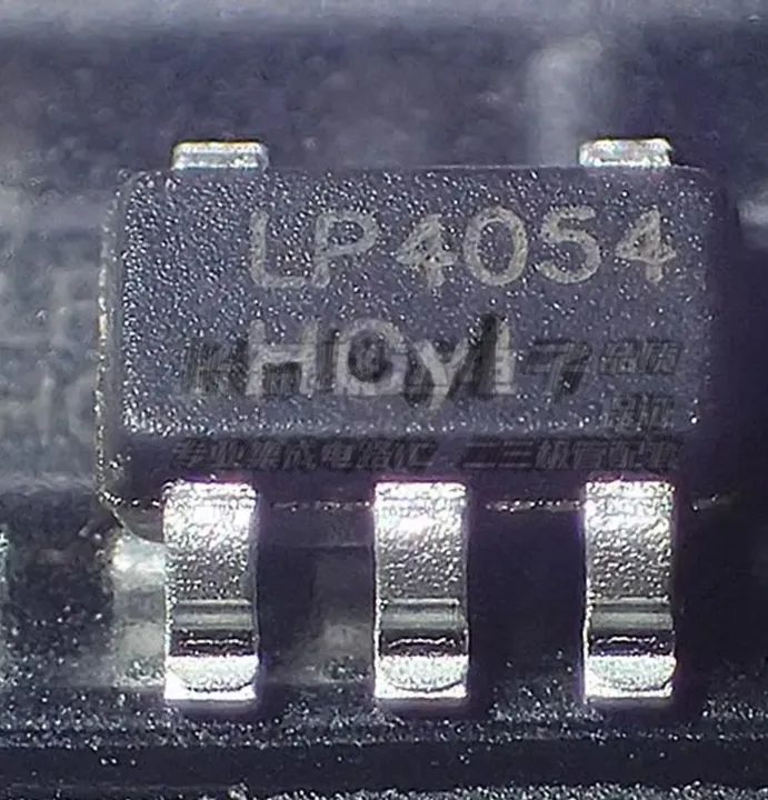 2 Pçs Ci Regulador Carregador Linear Autônomo Lp4054  HB5F Sot23-5 600mA - Foto 2