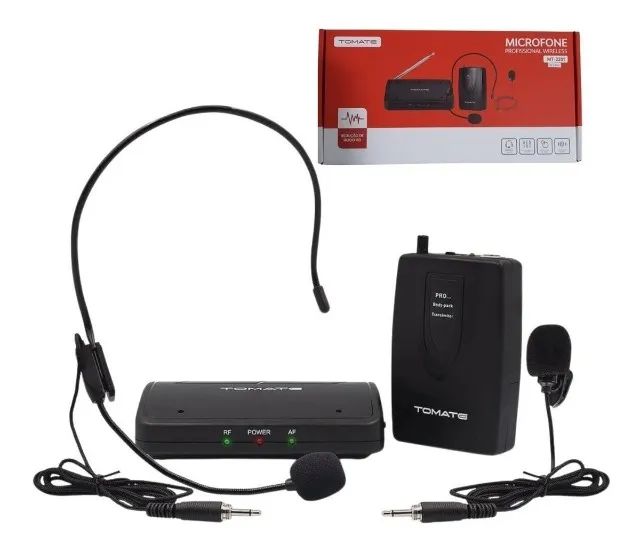 Microfone Sem Fio Digital Profissional Tomate Mt-2201 - Foto 5