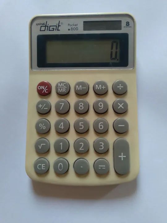 CALCULADORA SPIRAL DIGIT POCKET 800