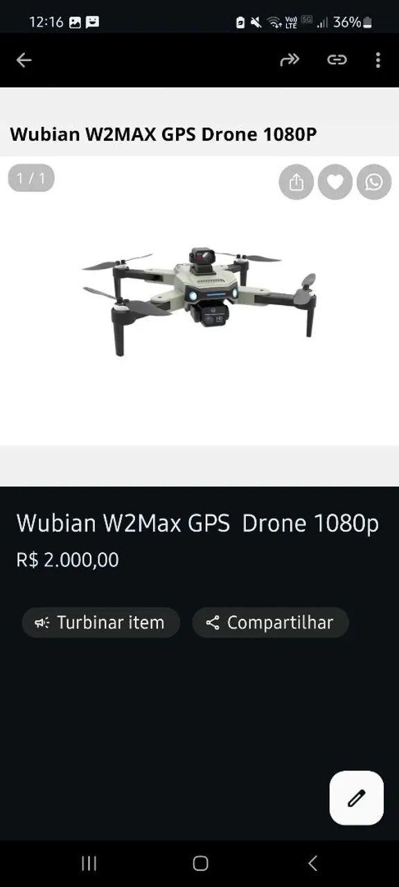 Wubian W2MAX GPS Drone 1080P
