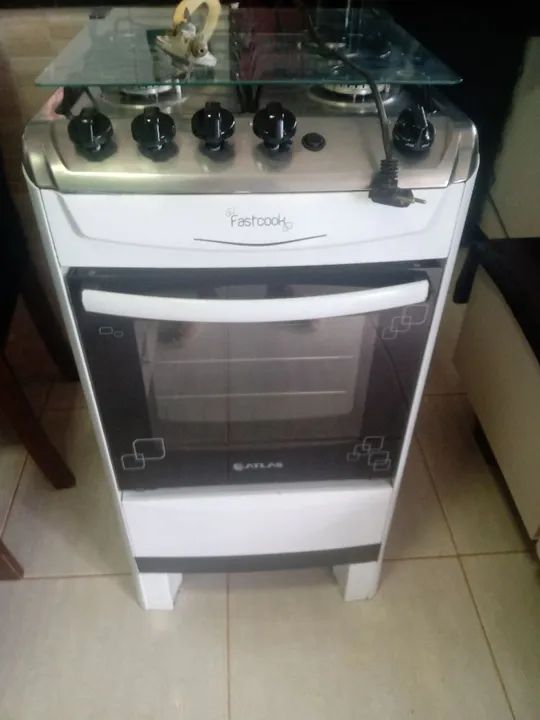 Fogão atlas  automático, entrego!  - Foto 6
