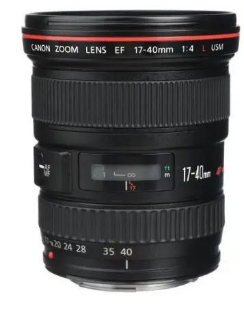 Lente Canon EF 17/40mm f/4L USM ULTRASONIC