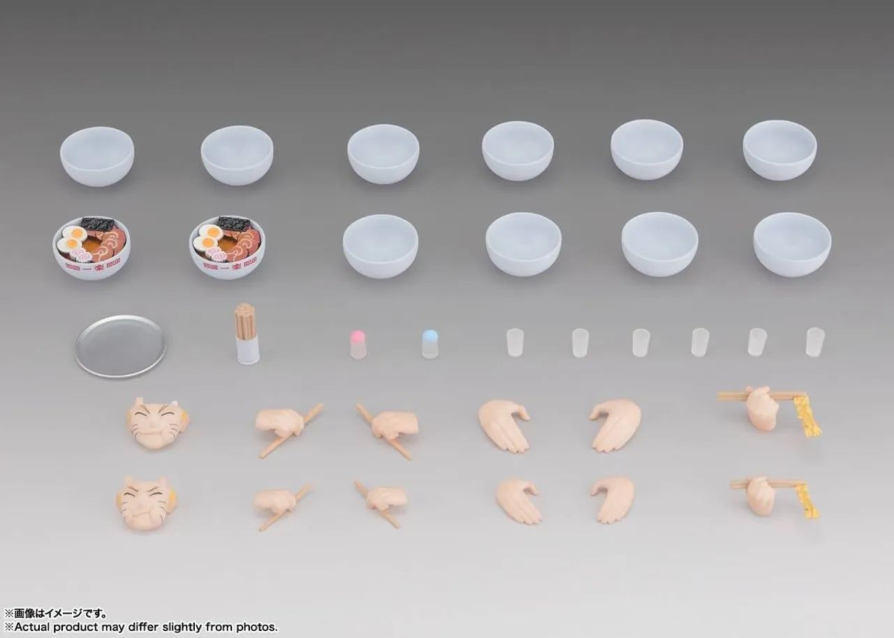Kit Sh Figuarts Ichiraku Ramen Set + Naruto Uzumaki (The Jinchuuriki Entrusted With Hope) - Foto 3