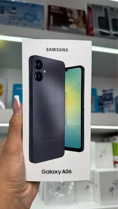 Samsung Galaxy A06 4G 128 gigas com 4 gigas de ram lacrado 