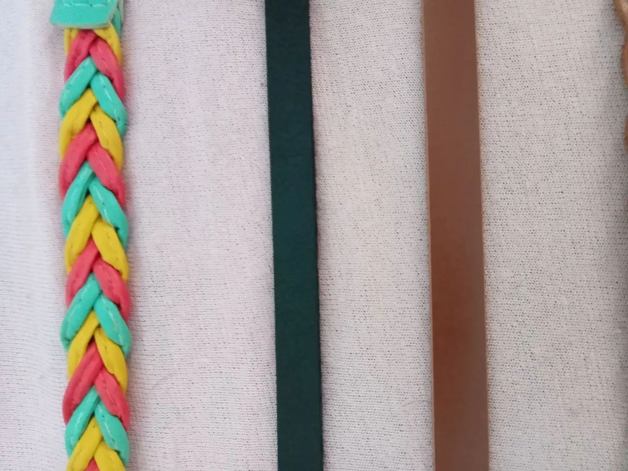 Kit com 6 cintos Femininos Fininhos  - Foto 3