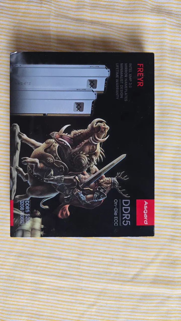 Memória RAM Asgard FREYR DDR5 32GB 5200MHz