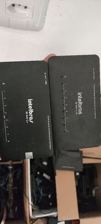 Switch Intelbras SF 800 Q+ e SF 800 VLAN
